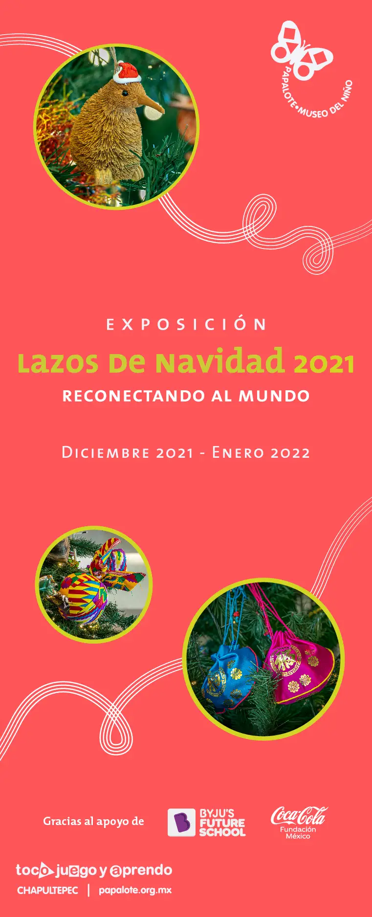 Banner promocional de Papalote Museo del Niño