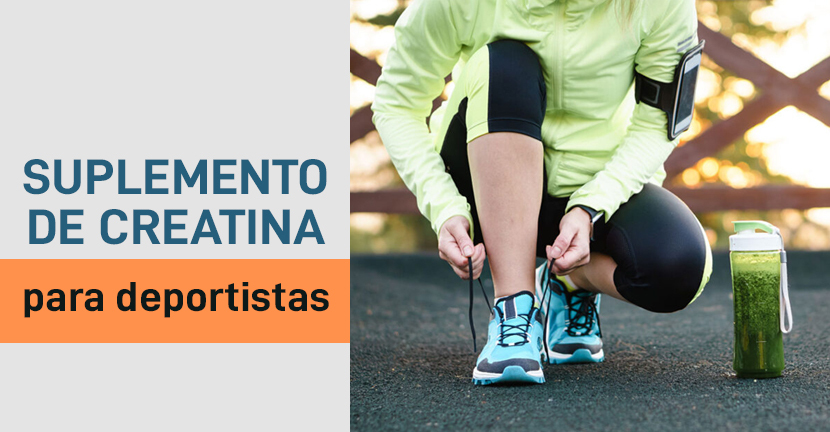 Suplemento de creatina para deportistas