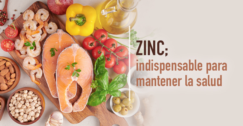 Zinc, indispensable para mantener la salud