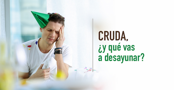 Cruda, ¿y qué vas a desayunar?