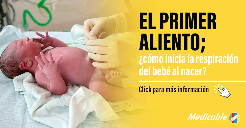 El primer aliento; ¿Cómo inicia la respiración del bebé al nacer?