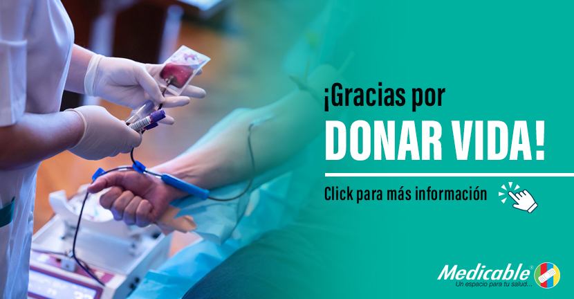 ¡Gracias por donar vida!