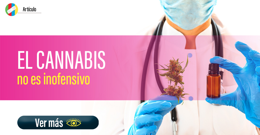 El cannabis no es inofensivo.