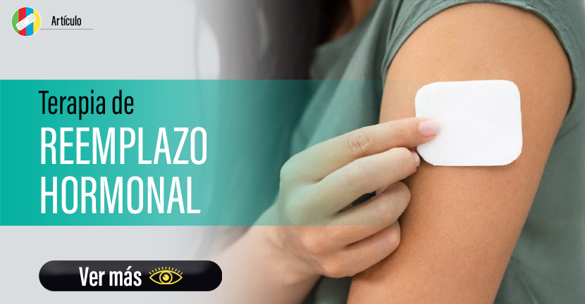 Terapia de reemplazo hormonal.