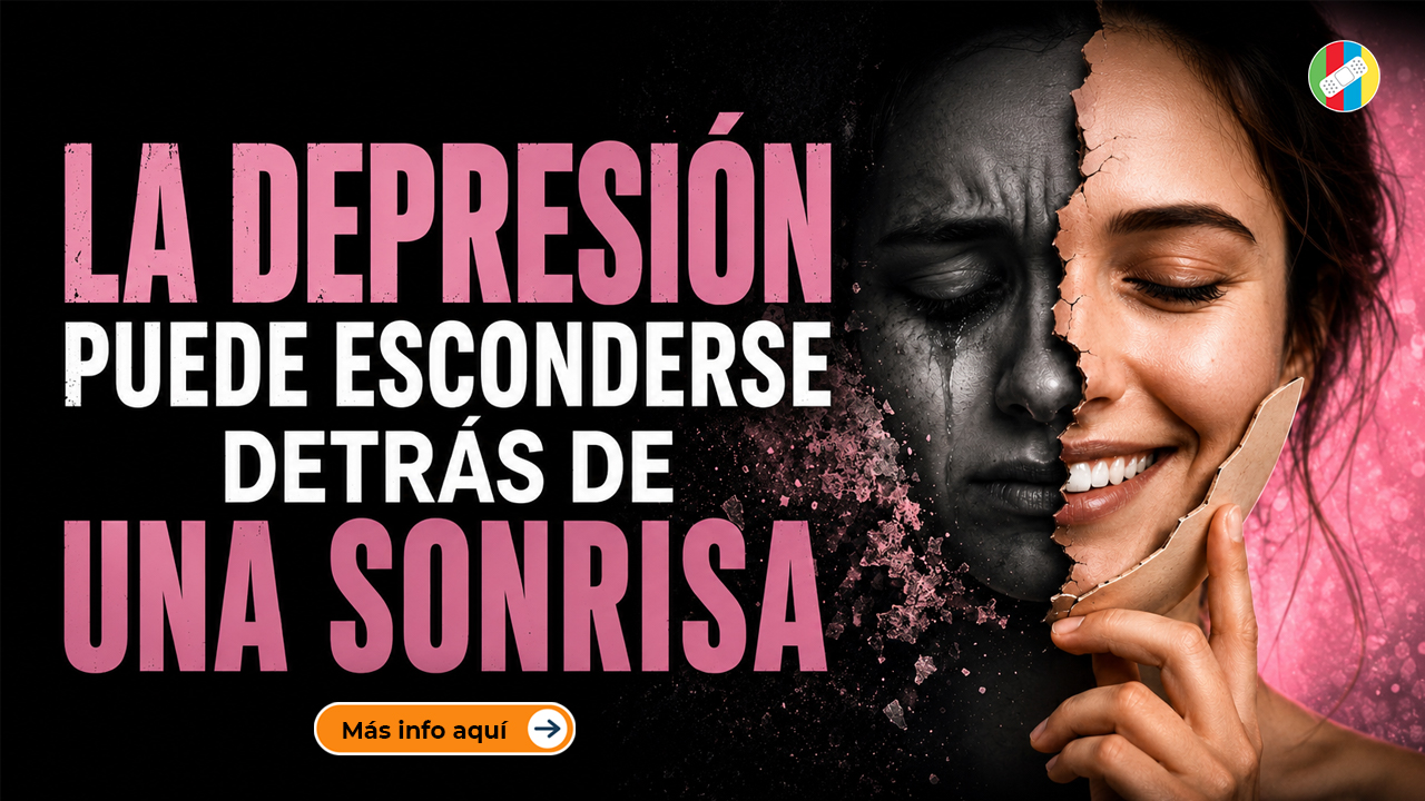 La depresión puede esconderse detrás de una sonrisa