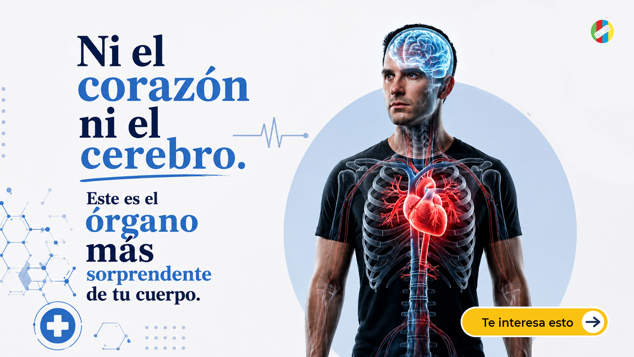 Ni el corazón ni el cerebro. Este es el órgano más sorprendente de tu cuerpo.