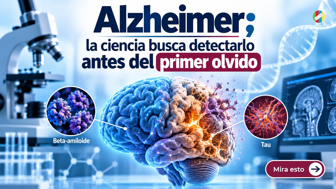 Alzheimer; la ciencia busca detectarlo antes del primer olvido