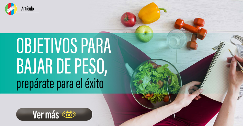 Objetivos para bajar de peso prepárate para el éxito