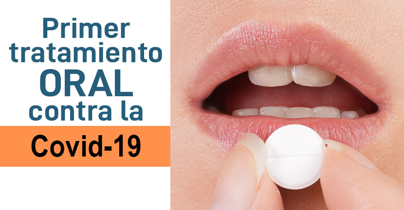 Primer tratamiento oral contra la Covid-19