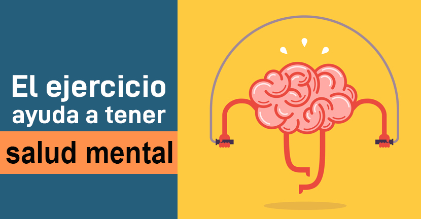 El ejercicio ayuda a tener salud mental