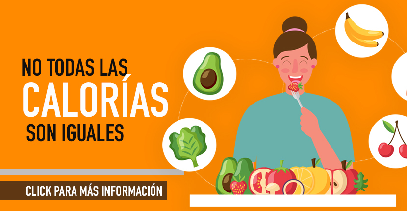 No todas las calorías son tan malas