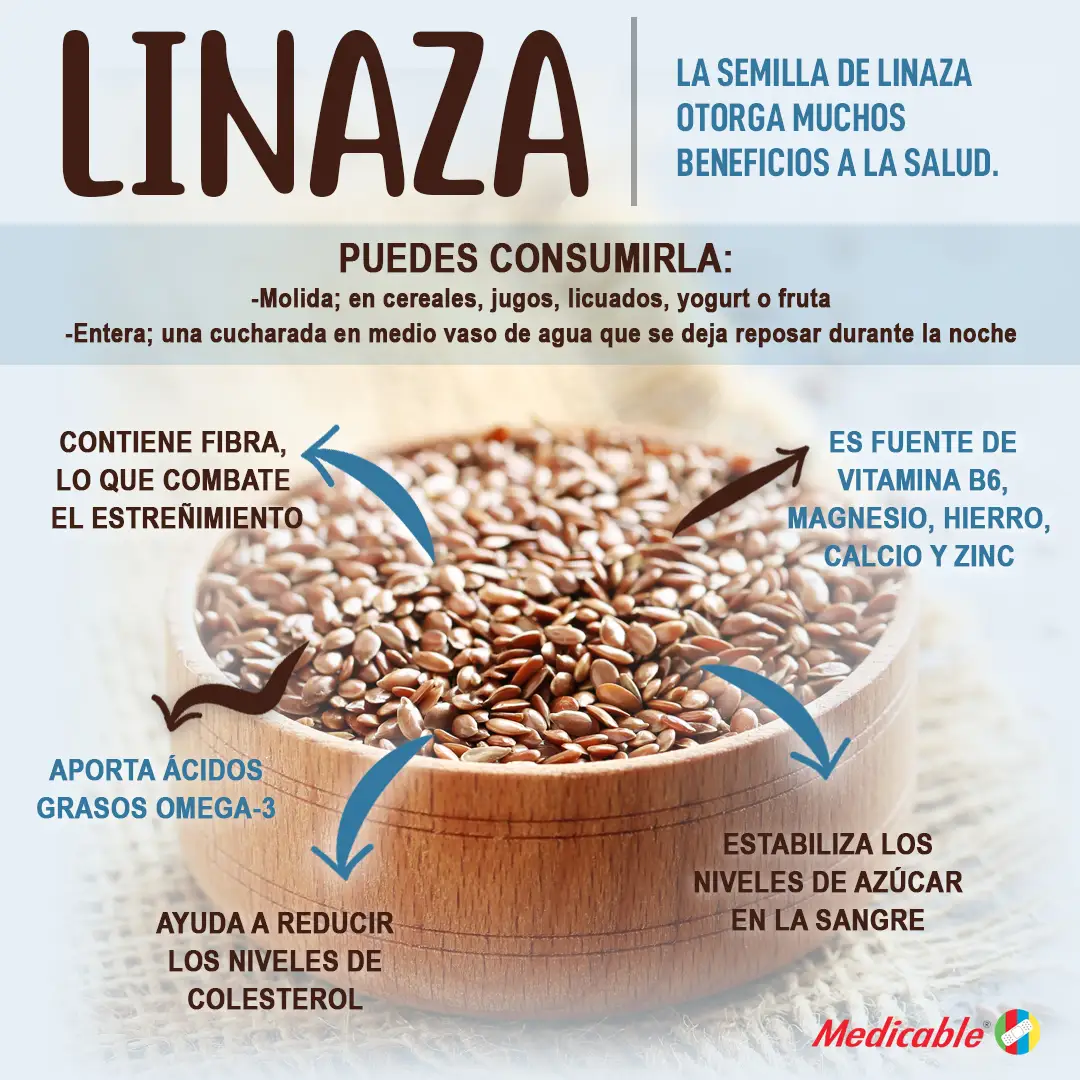Beneficios de la linaza