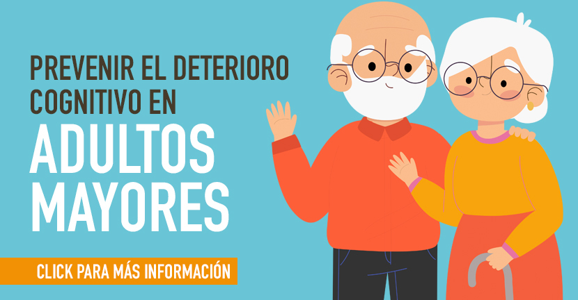 Prevenir el deterioro cognitivo en adultos mayores