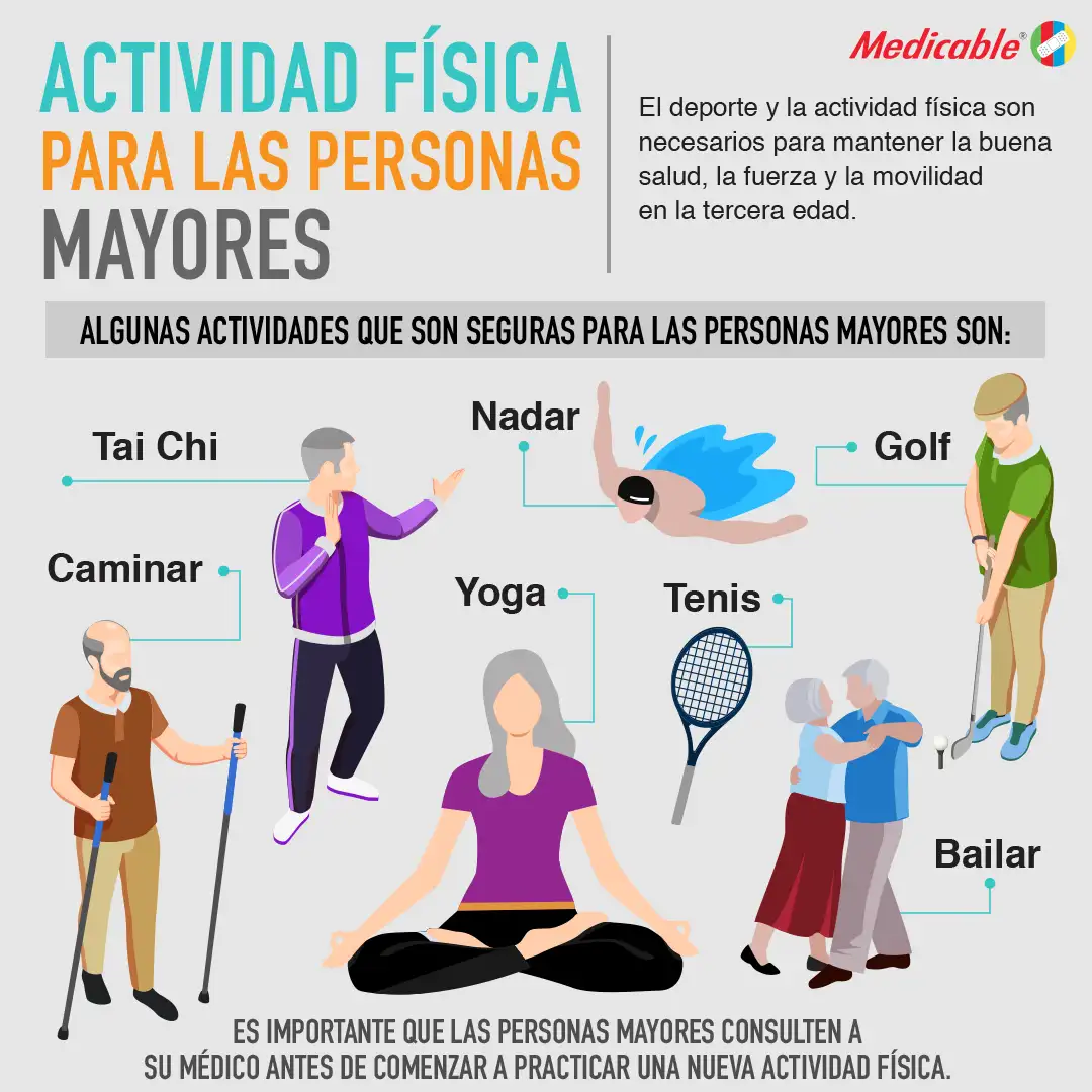 Actividad física para personas mayores