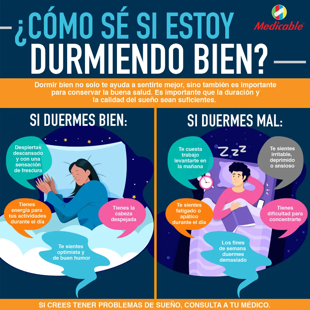 Como se si estoy durmiendo bien