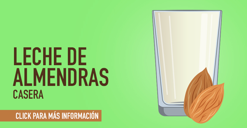 Leche de almendras casera