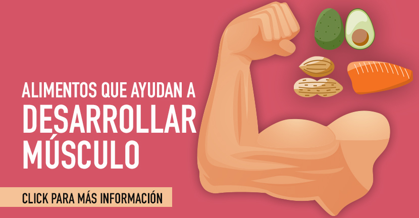 Alimentos que ayudan a desarrollar músculo 