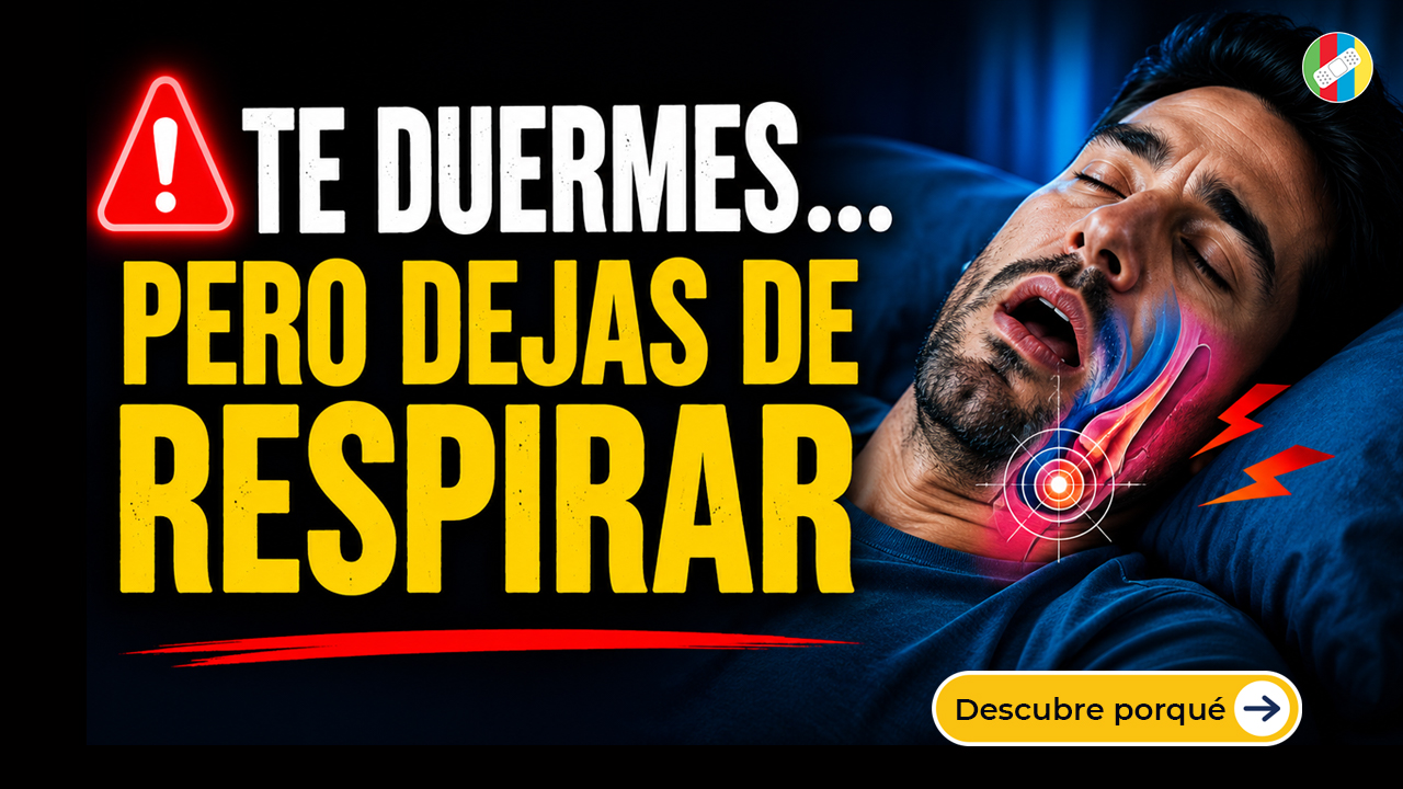 Te duermes… pero dejas de respirar