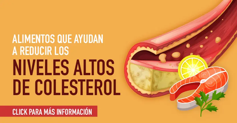 Alimentos que ayudan a reducir los niveles altos del colesterol