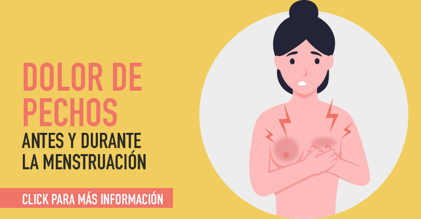 Dolor de pechos antes y durante la menstruación
