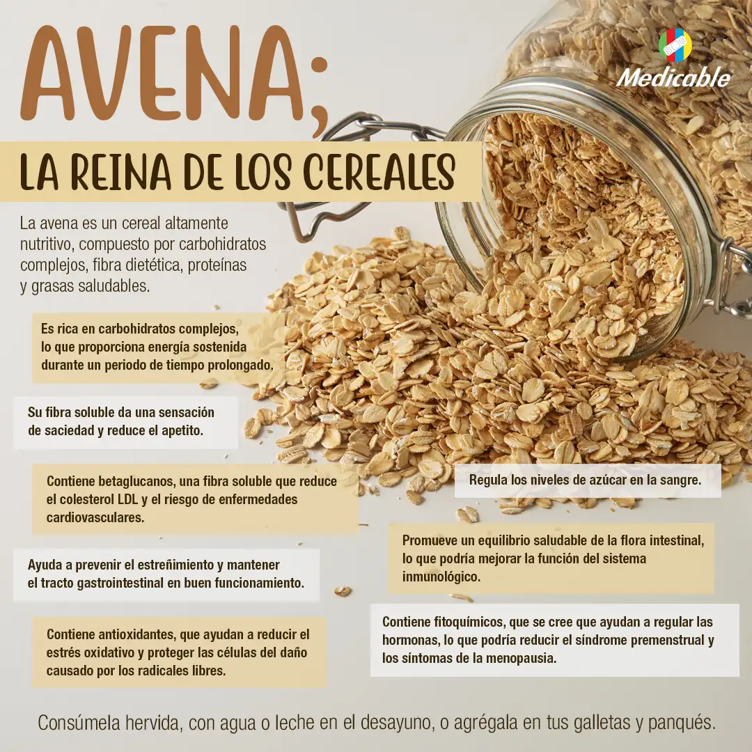 Avena la reina de los cereales