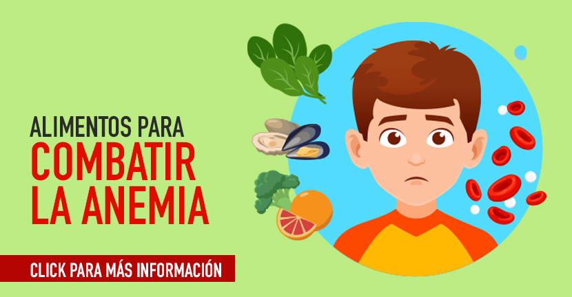 Alimentos para combatir la anemia 