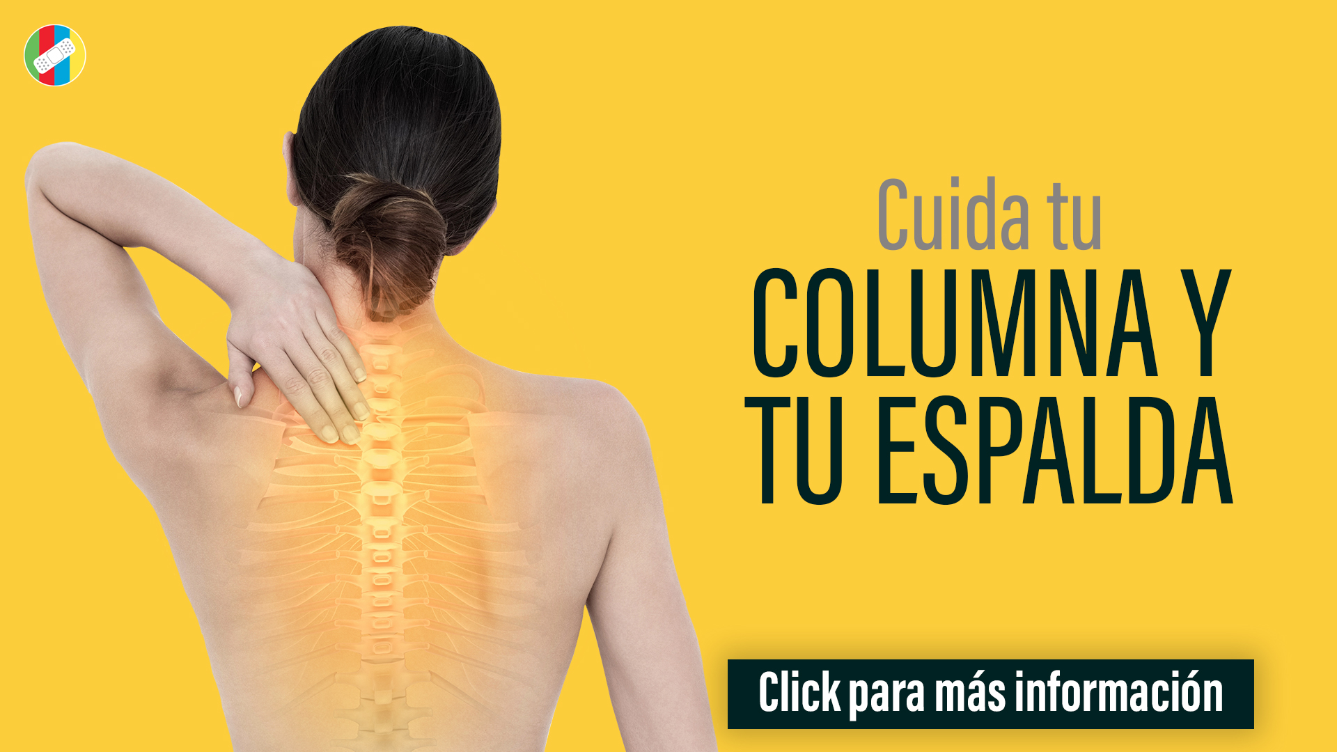 Cuida tu columna y tu espalda.