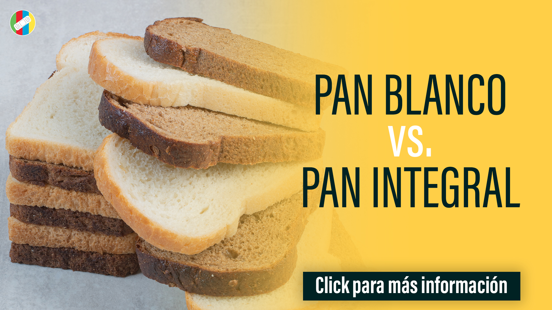 Pan Blanco vs Pan Integral.