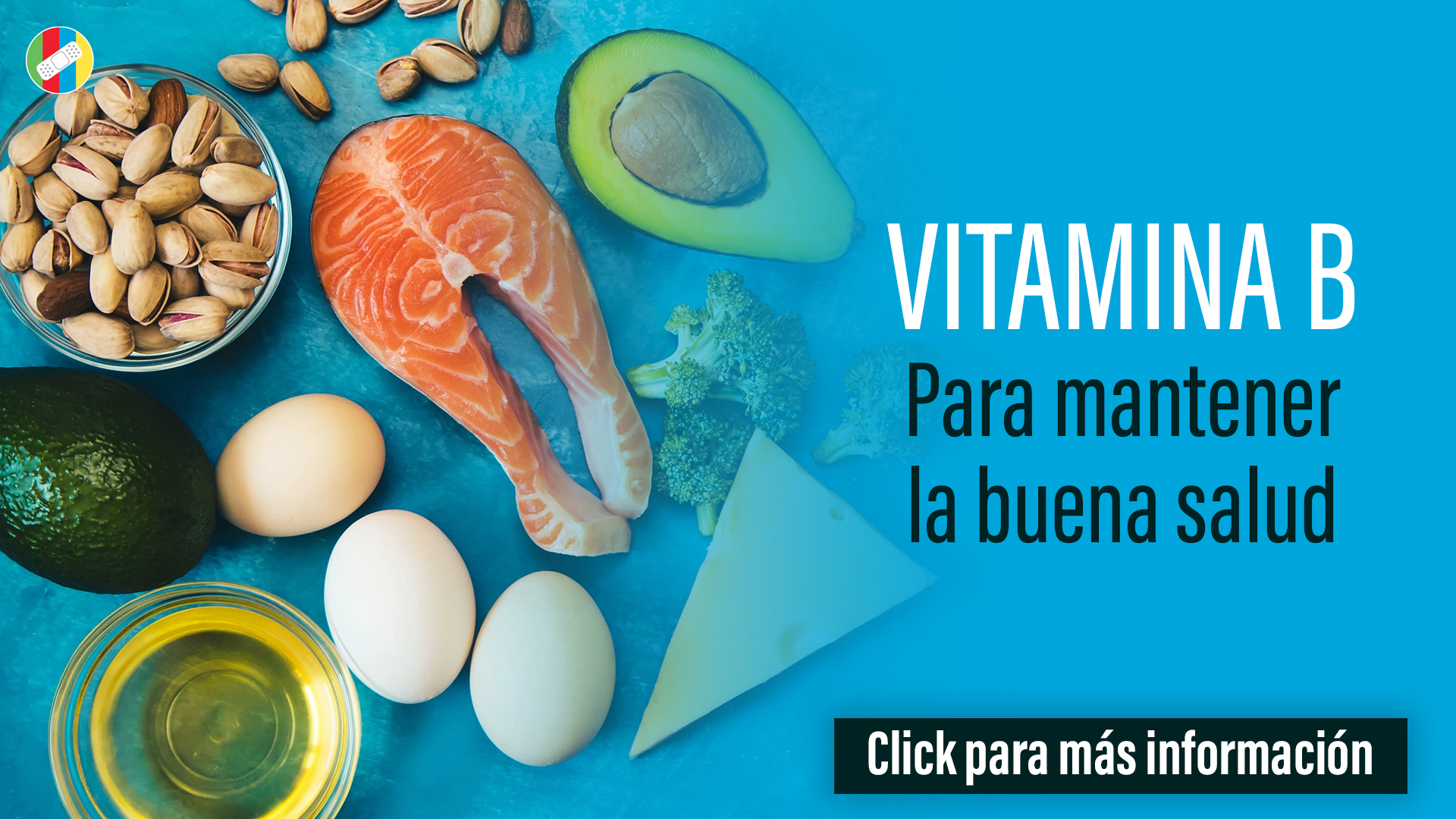 Vitamina B. Para mantener la buena salud.