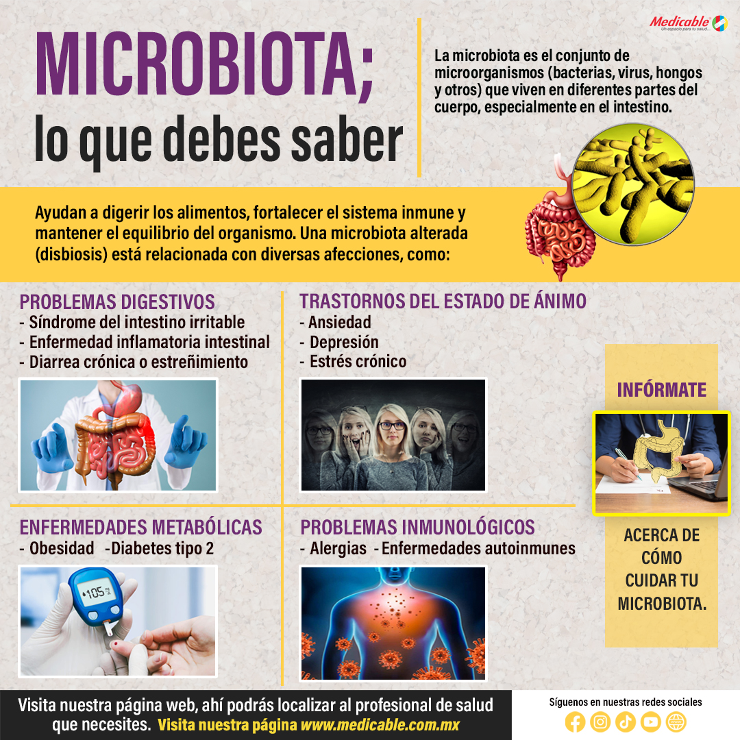 Microbiota, lo que debes saber.