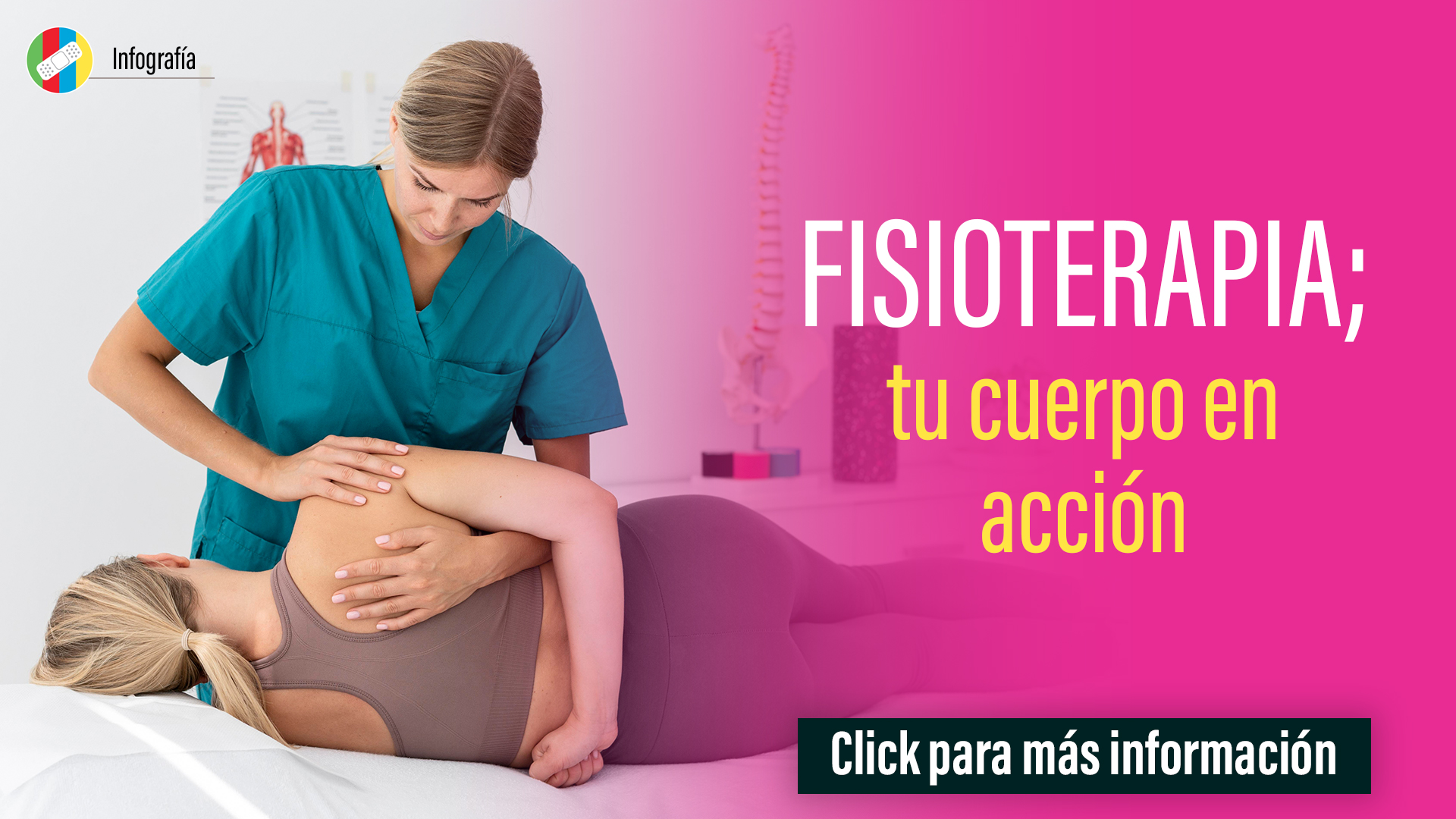 Fisioterapia, tu cuerpo en acción.