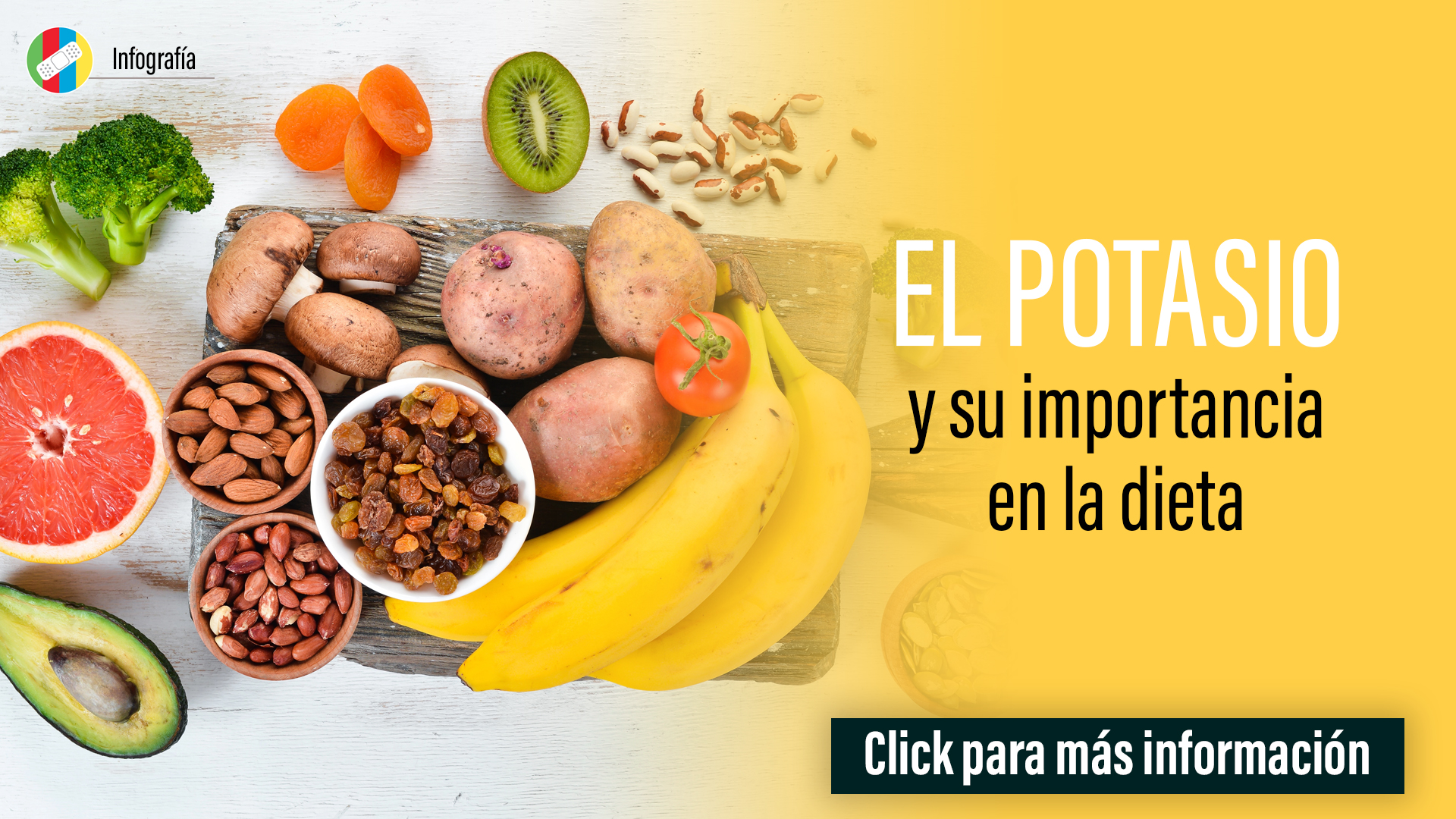 El potasio y su importancia en la dieta