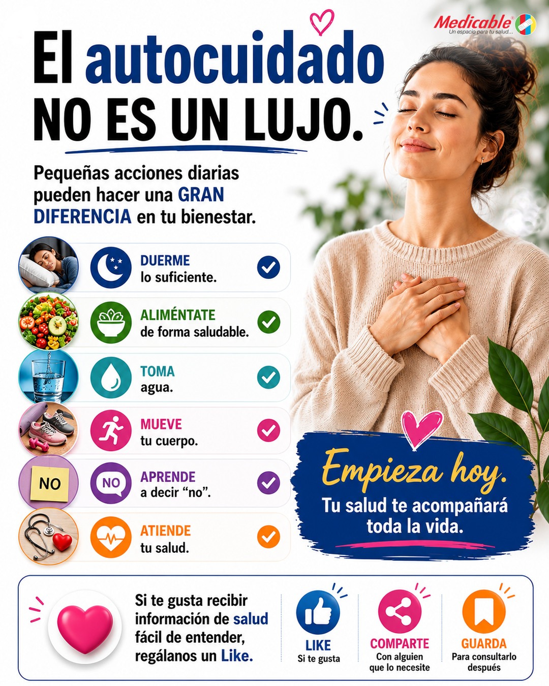 El autocuidado no es un lujo