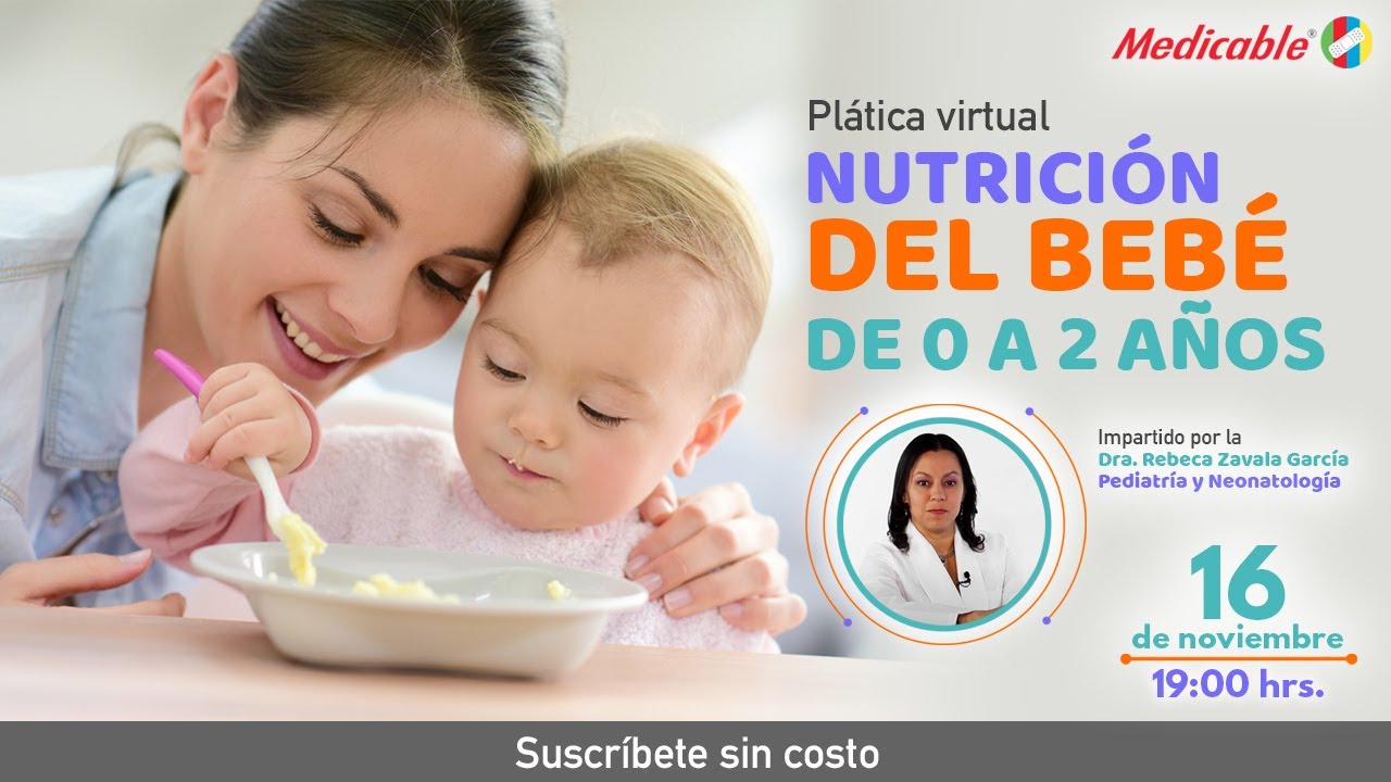 Webinar nutrición del bebé